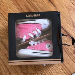 Converse sneakers baby size 2 Pink